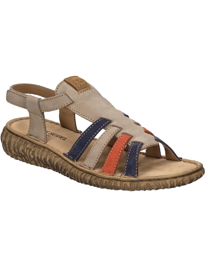 JOSEF-SEIBEL-Sandale-Ronja-07,-taupe-multi