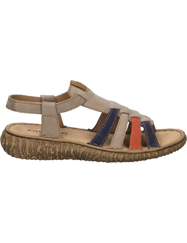 JOSEF-SEIBEL-Sandale-Ronja-07,-taupe-multi