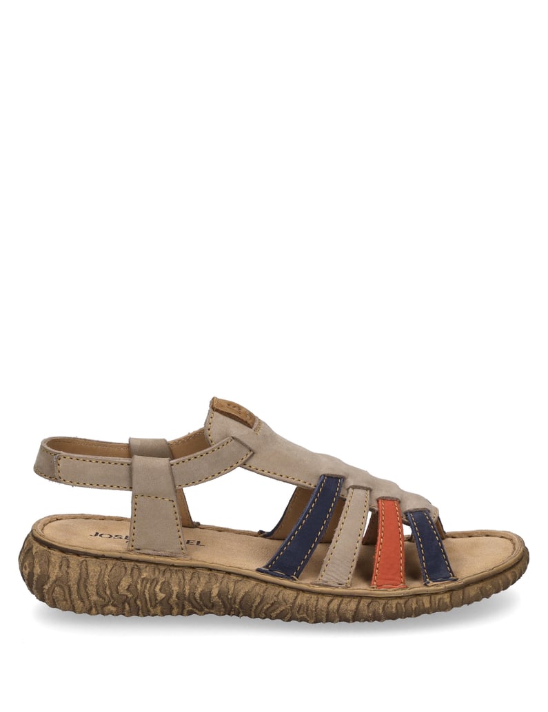 JOSEF-SEIBEL-Sandale-Ronja-07,-taupe-multi