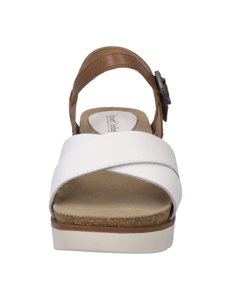 JOSEF-SEIBEL-Sandale-Clea-10,-weiss-kombi-weiss
