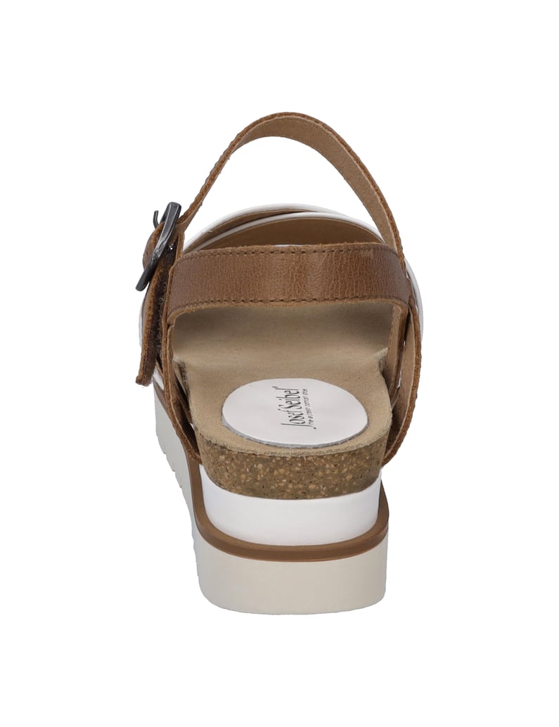 JOSEF-SEIBEL-Sandale-Clea-10,-weiss-kombi-weiss
