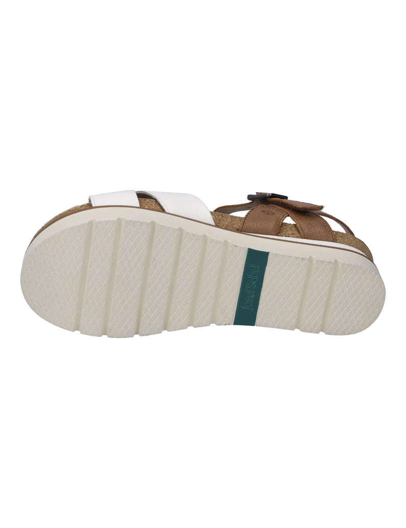 JOSEF-SEIBEL-Sandale-Clea-10,-weiss-kombi-weiss