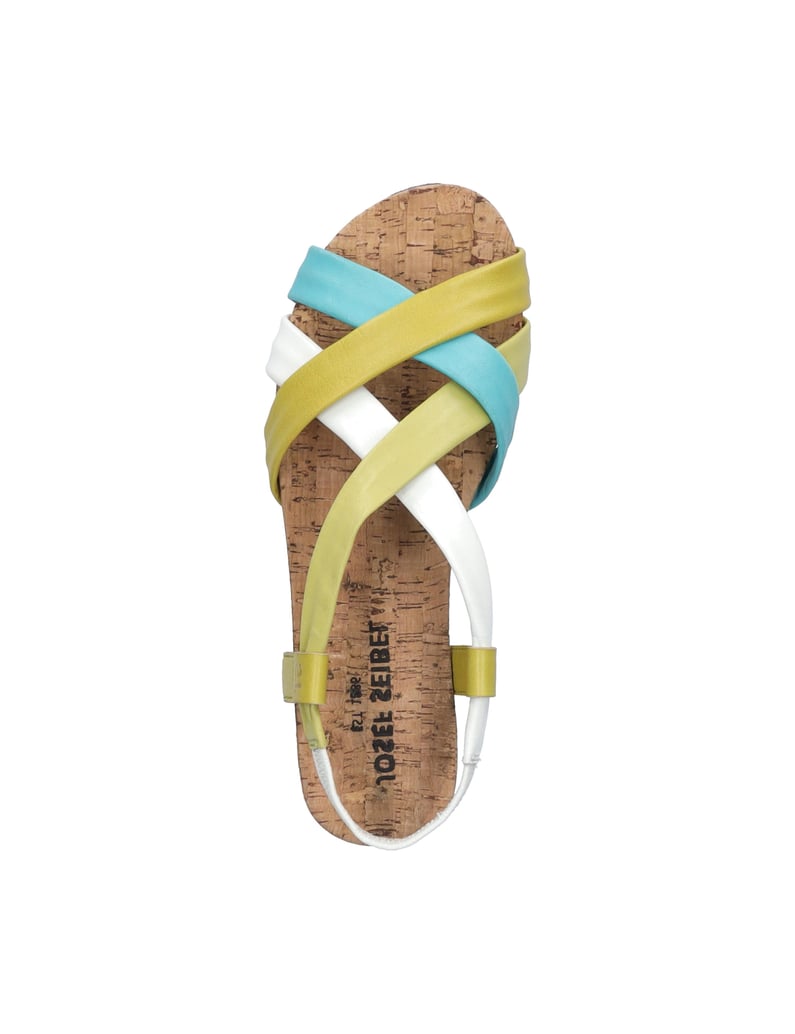JOSEF-SEIBEL-Sandale-Henriette-01,-gelb-multi