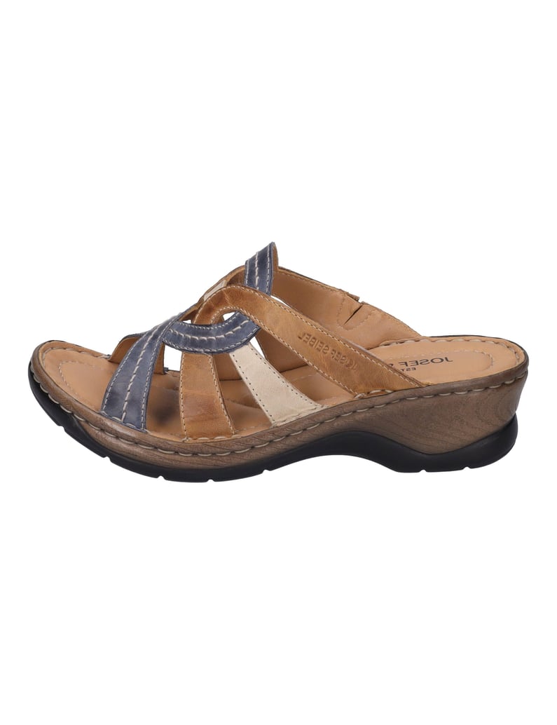 JOSEF-SEIBEL-Clog-Catalonia-01,-dunkelblau-kombi