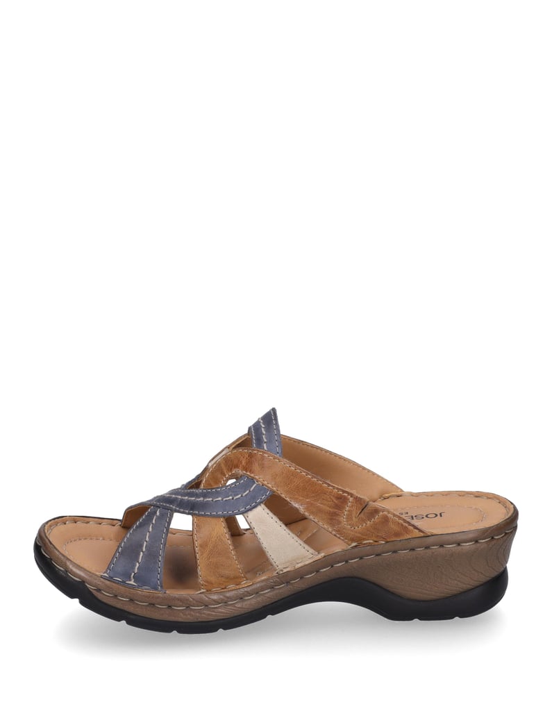 JOSEF-SEIBEL-Clog-Catalonia-01,-dunkelblau-kombi