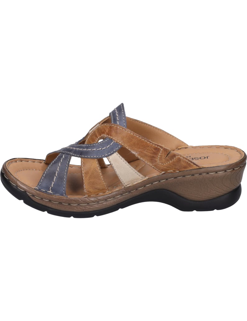 JOSEF-SEIBEL-Clog-Catalonia-01,-dunkelblau-kombi