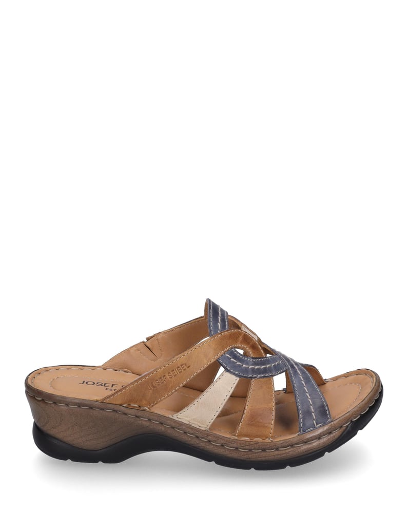 JOSEF-SEIBEL-Clog-Catalonia-01,-dunkelblau-kombi