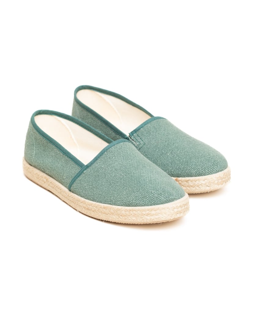 Gottstein-Camping-Linen-uni-V-grün