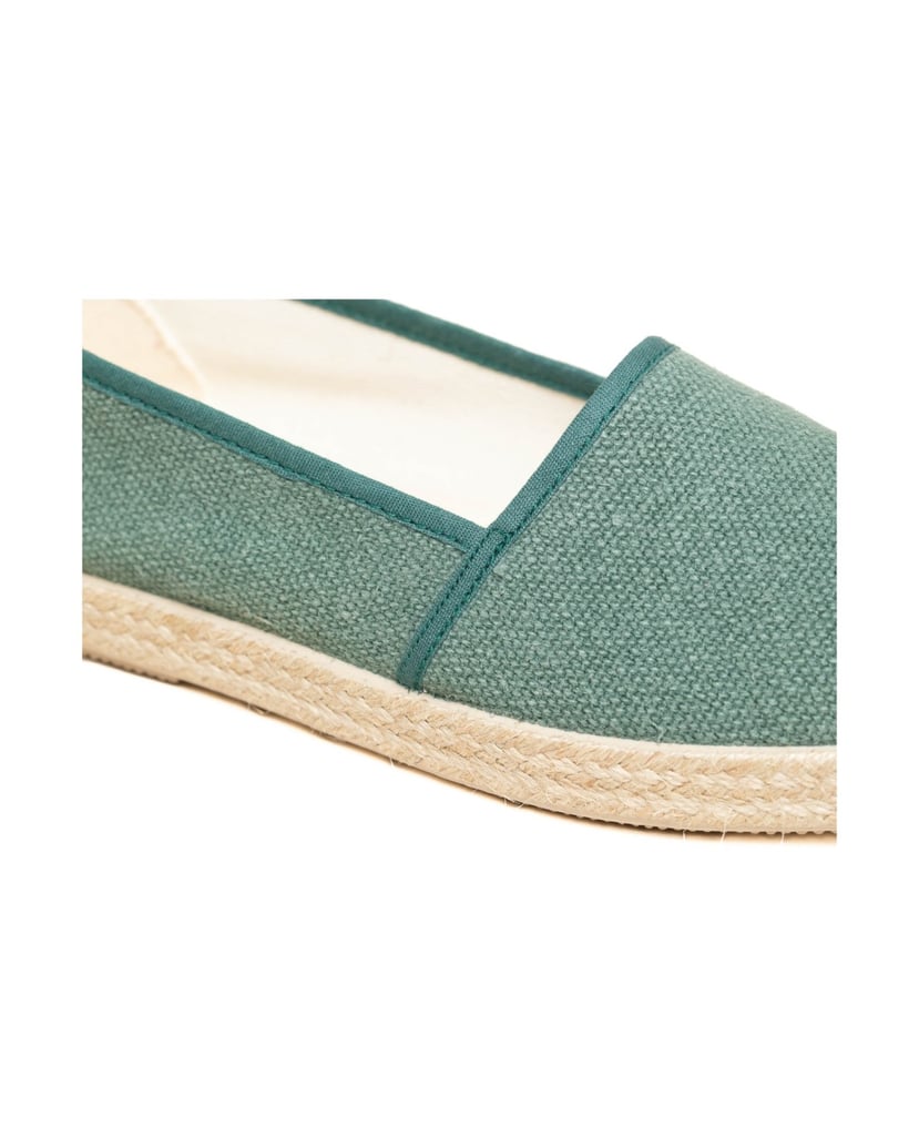 Gottstein-Camping-Linen-uni-V-grün