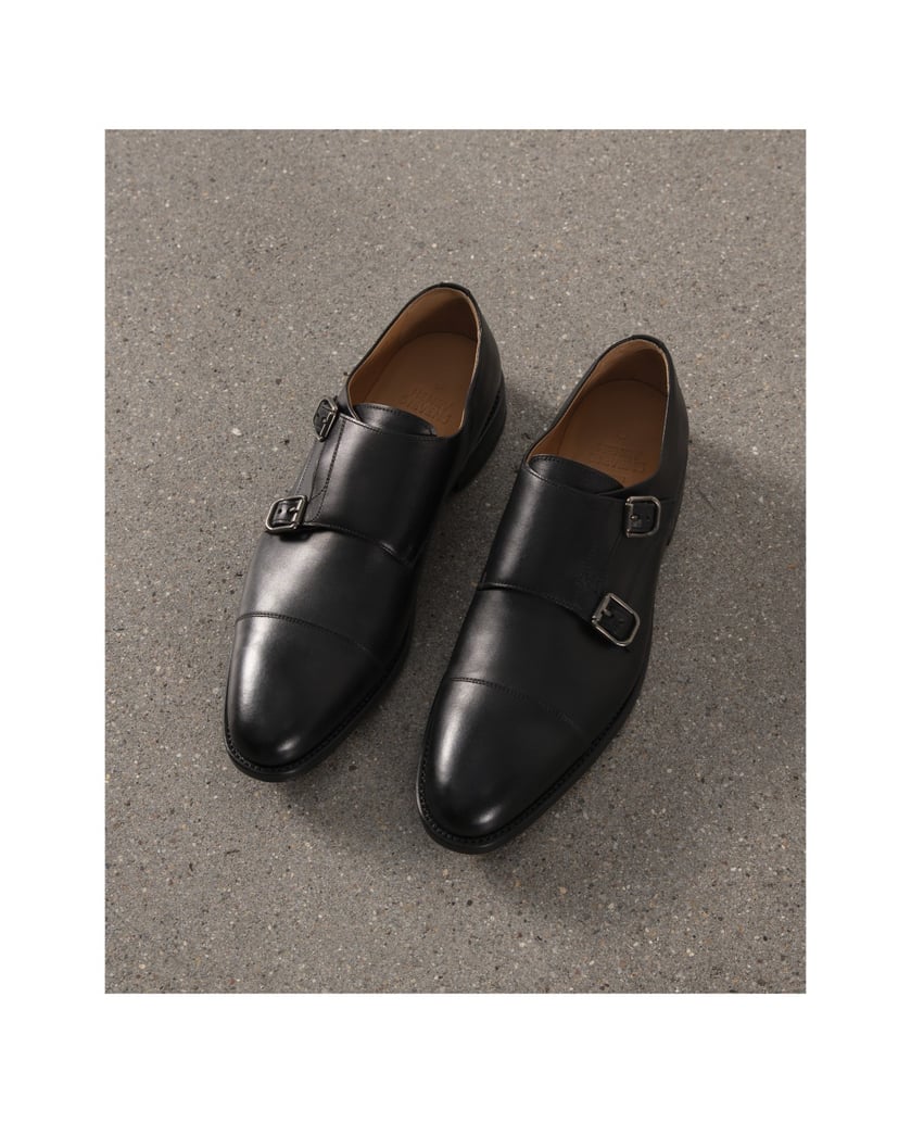 Henry-Stevens-SCHNALLENSCHUHE-MARSHALL-CDM-schwarz