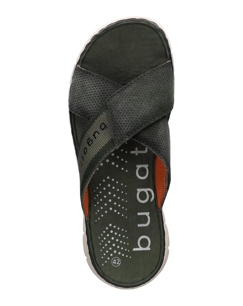 BUGATTI-Pantoletten-grün