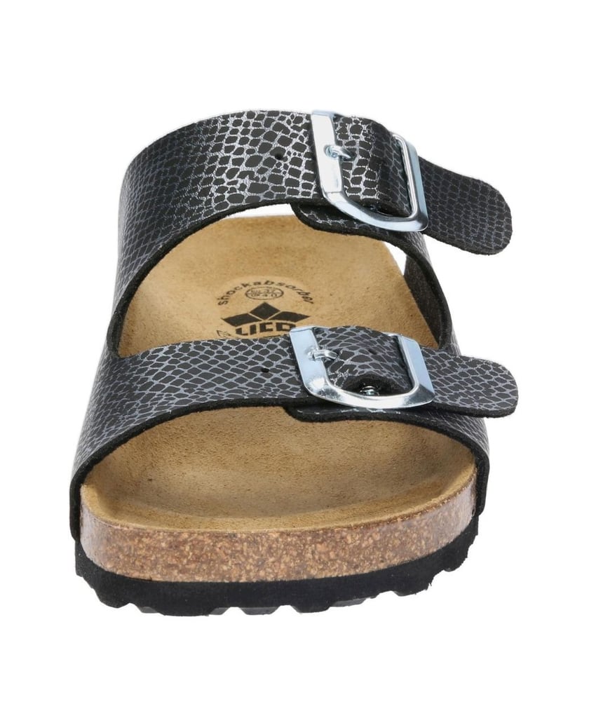 Lico-Pantolette-Bioline-Platino-schwarz