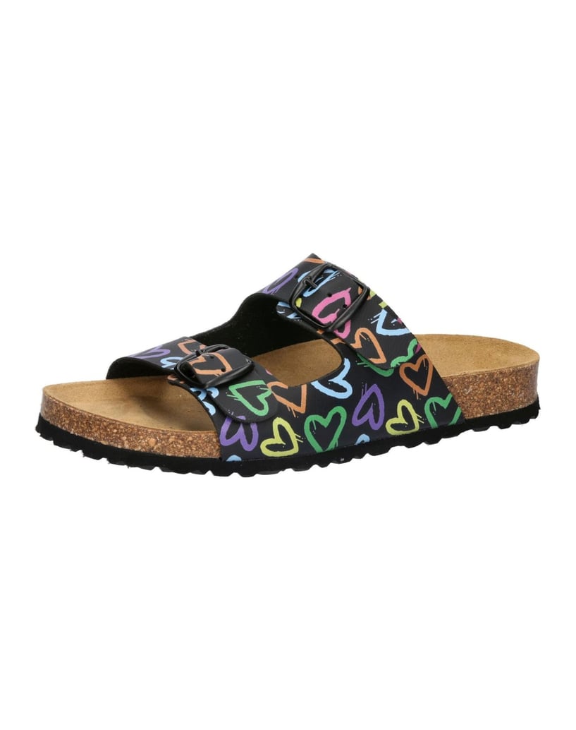 Lico-Pantolette-Bioline-Heart-schwarz