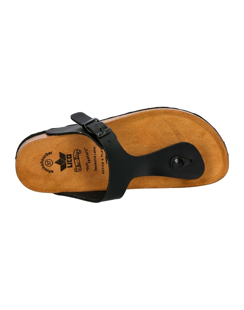 Lico-Pantolette-Bioline-Trend-schwarz