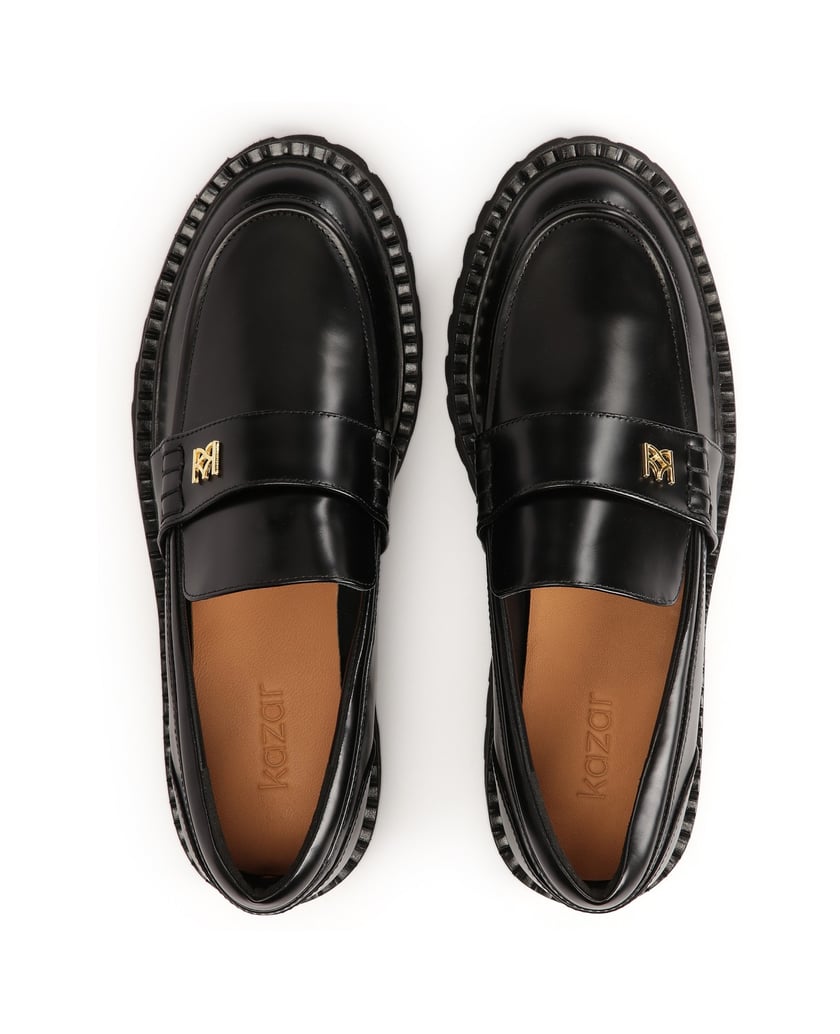 Kazar-Black-grain-leather-shoes-čierna