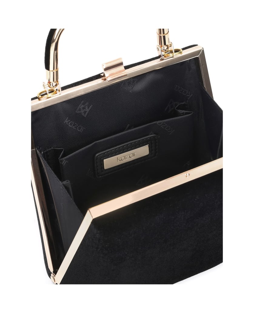 Kazar-Schwarze-Damen-Clutch-Tasche