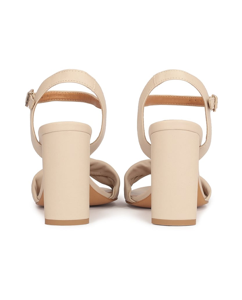 Kazar-Ledersandalen-mit-attraktivem-Absatz-beige