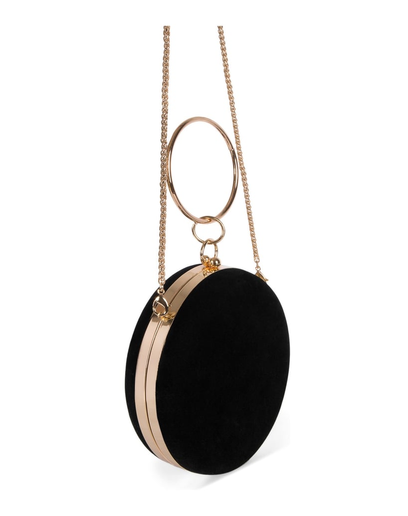 Kazar-Schwarze-Damen-Clutch-Tasche-schwarz