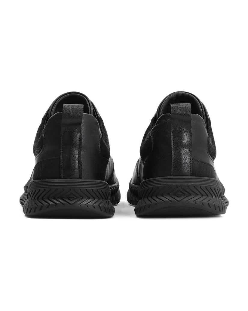 Kazar-Schwarze-Sneaker-aus-Leder-und-Nubuk-für