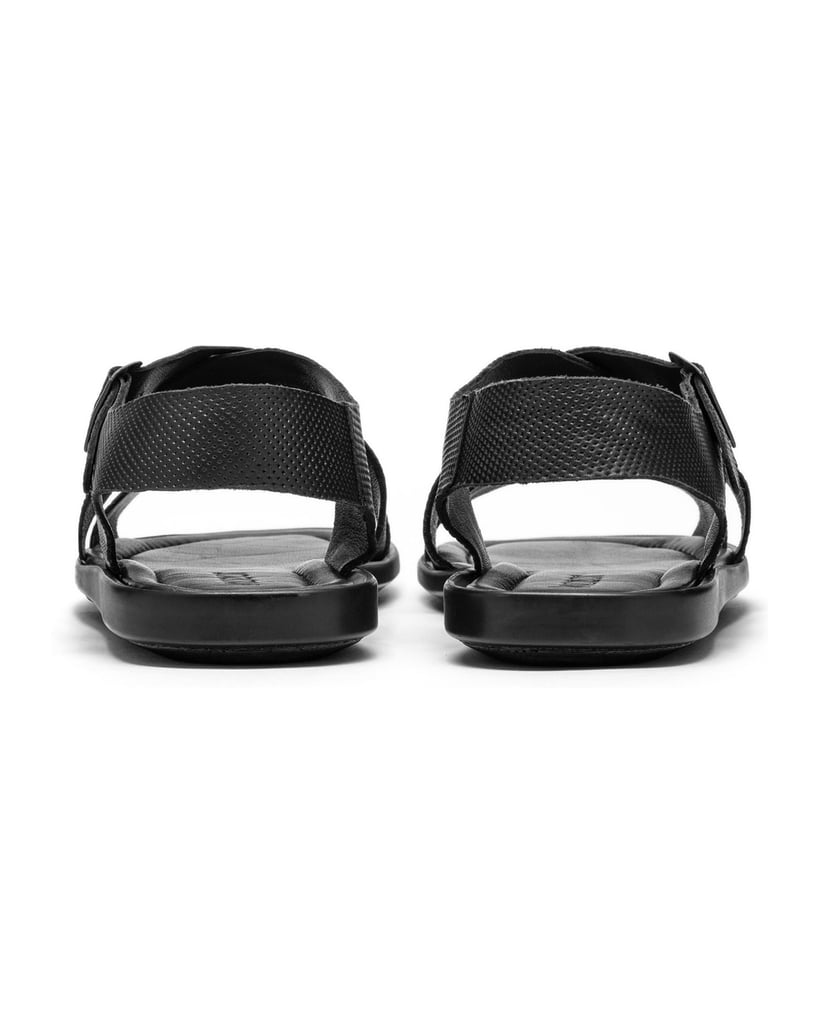 Kazar-Schwarze-Herrensandalen-schwarz