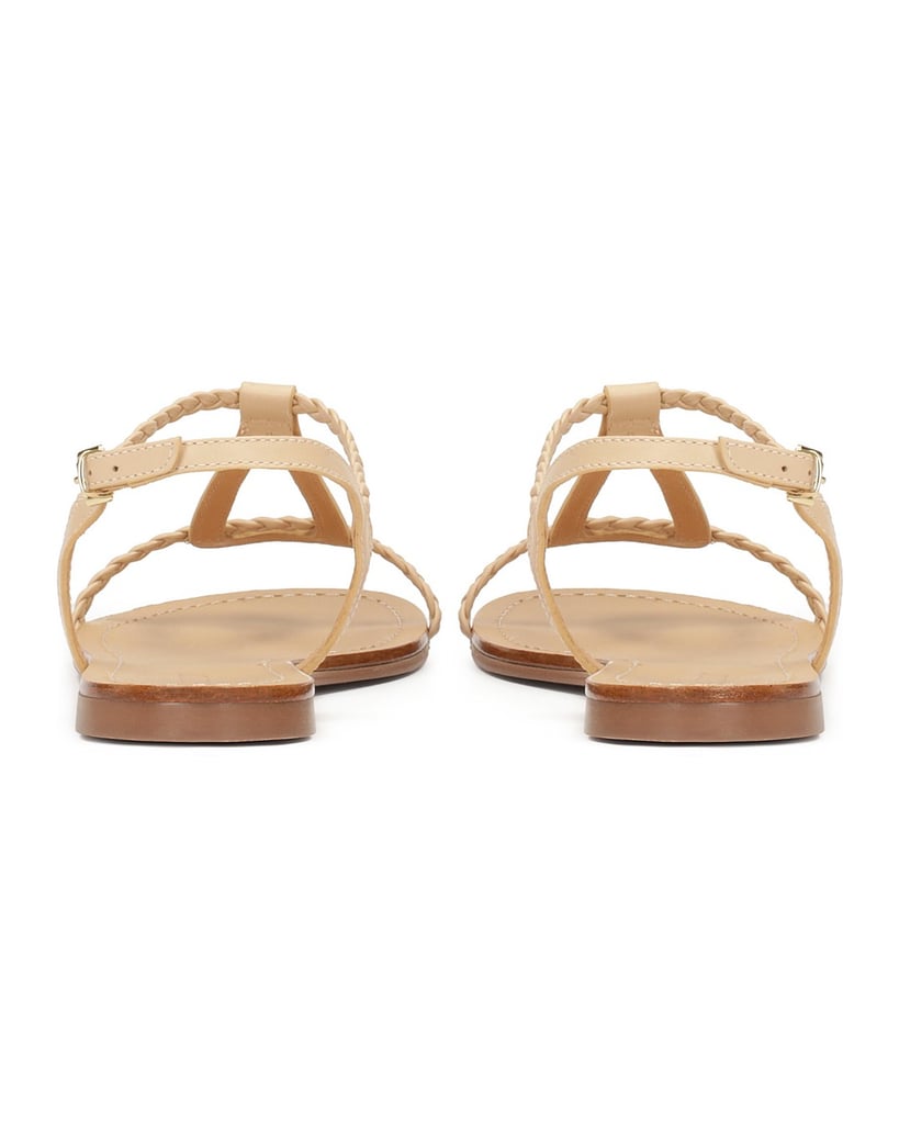 Kazar-Beigefarbene-Sandalen-mit-geflochtenem-R-beige