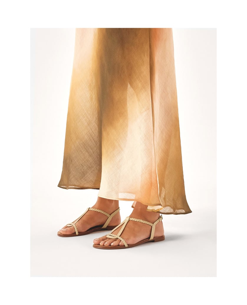 Kazar-Beigefarbene-Sandalen-mit-geflochtenem-R-beige