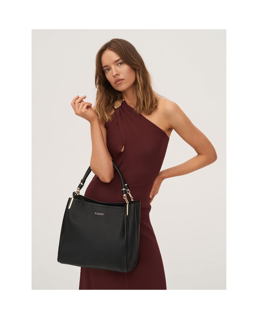 Kazar-Schwarze-Damentasche-schwarz