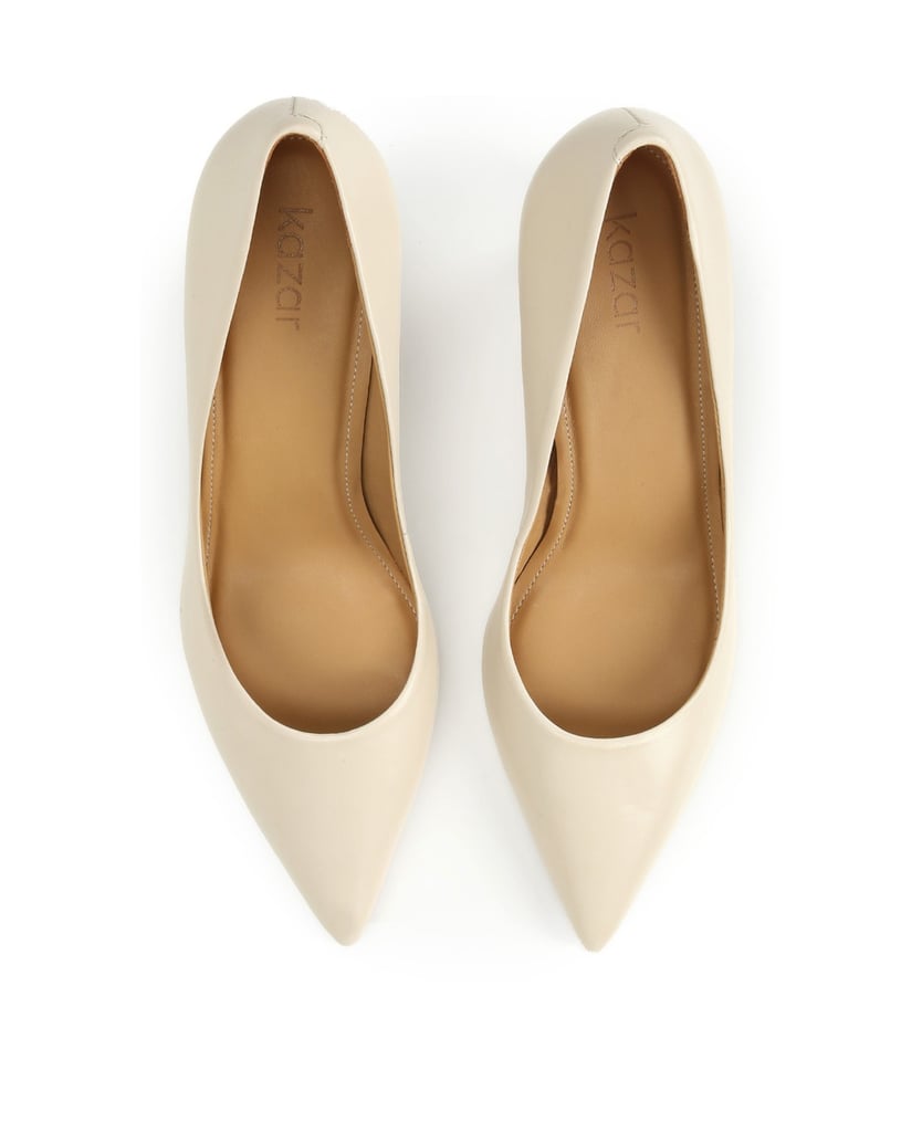 Kazar-Ladies’-cream-pumps-bílá