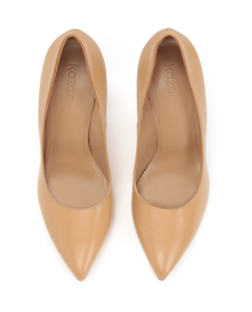 Kazar-Ladies’-light-brown-pumps-velbloudí