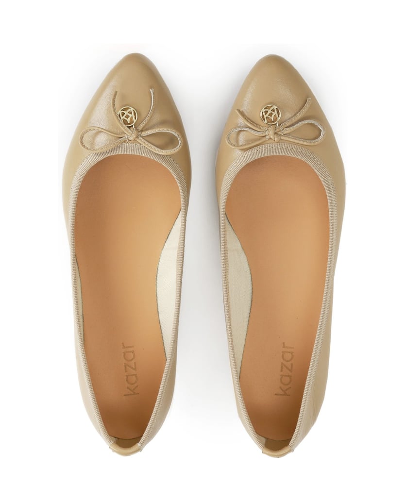 Kazar-Beige-Ballerinas-für-Damen-beige