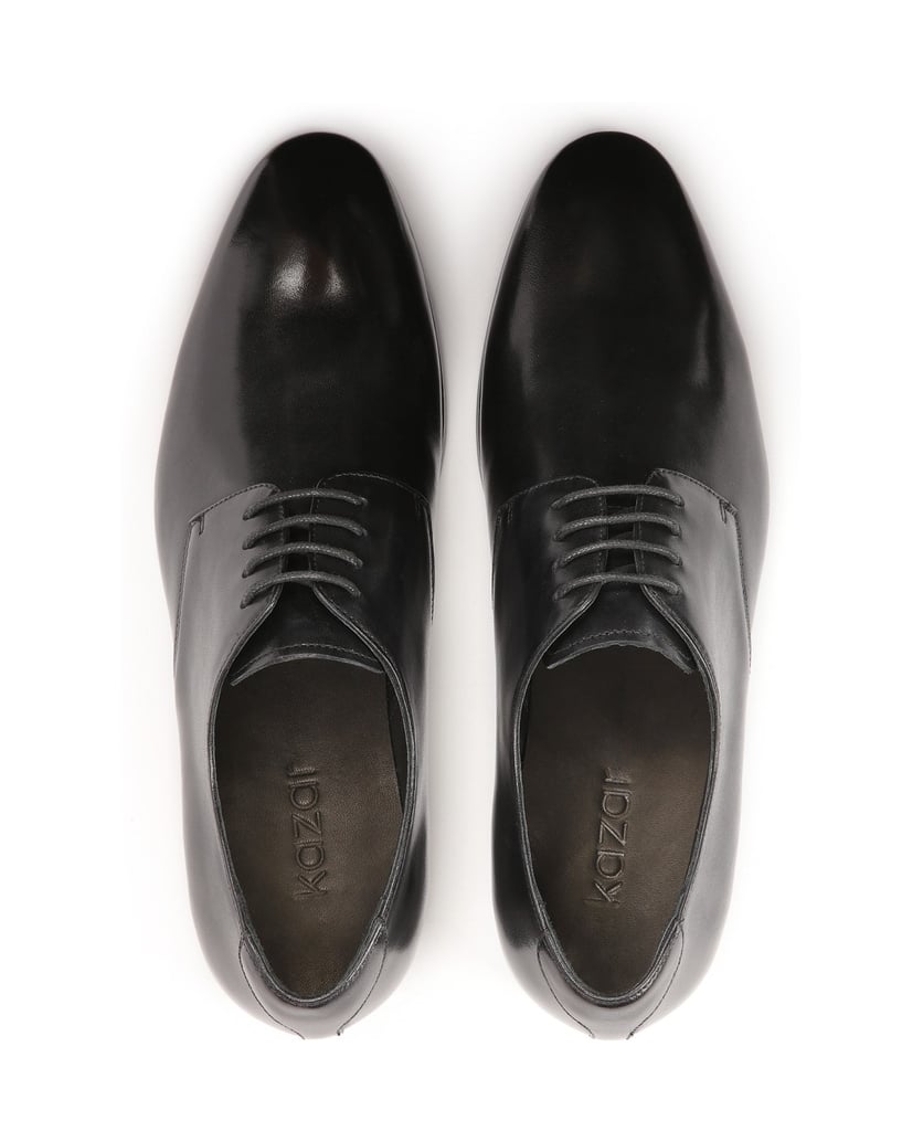 Kazar-Mens-black-lace-up-shoes-černá