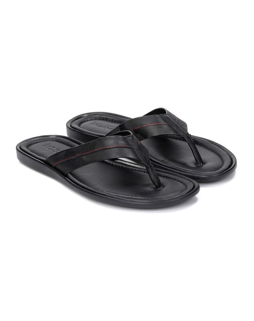 Kazar-Schwarze-Herren-Flip-Flops-schwarz