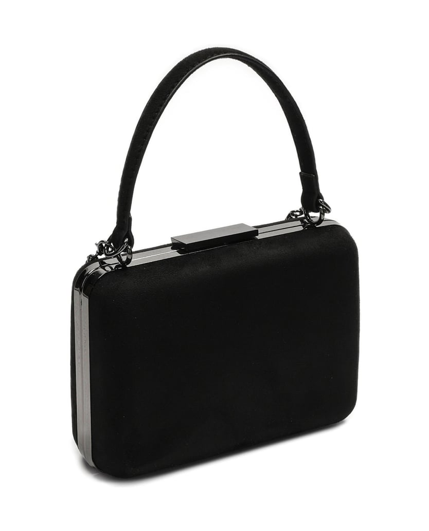 Kazar-Schwarze-Damen-Clutch-Tasche-schwarz