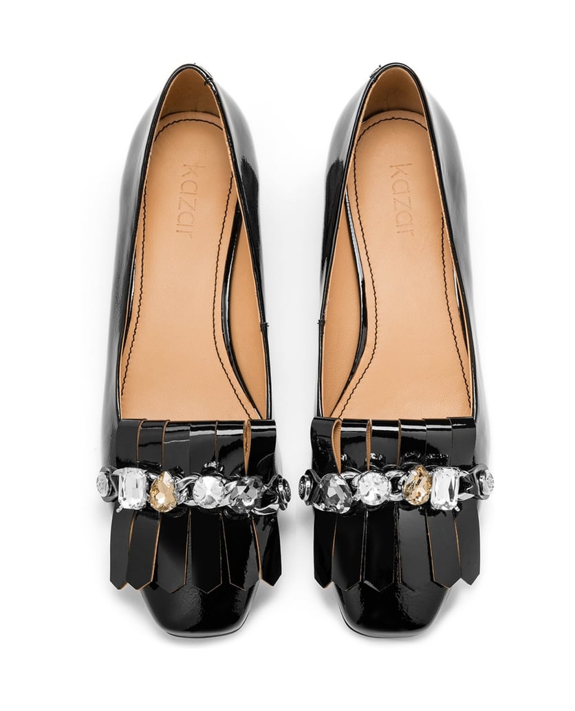 Kazar-Ladies’-black-pumps-černá