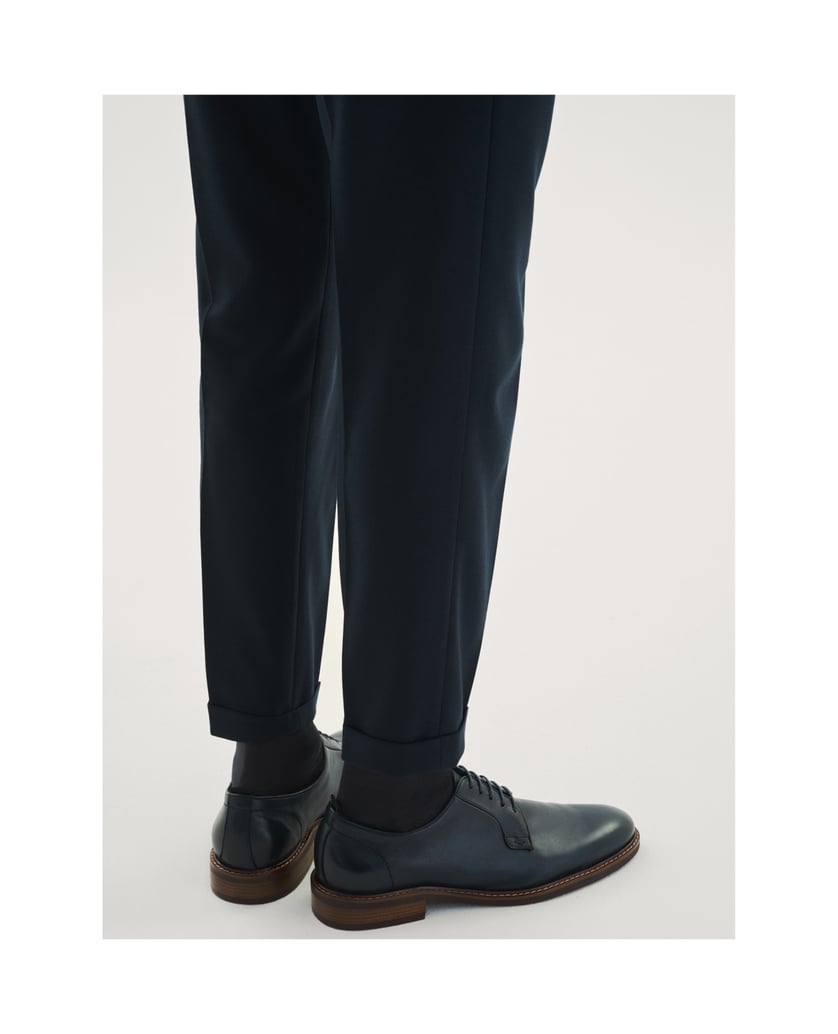 Kazar-Marineblaue-Derby-Schuhe-für-Männer-dunkelblau