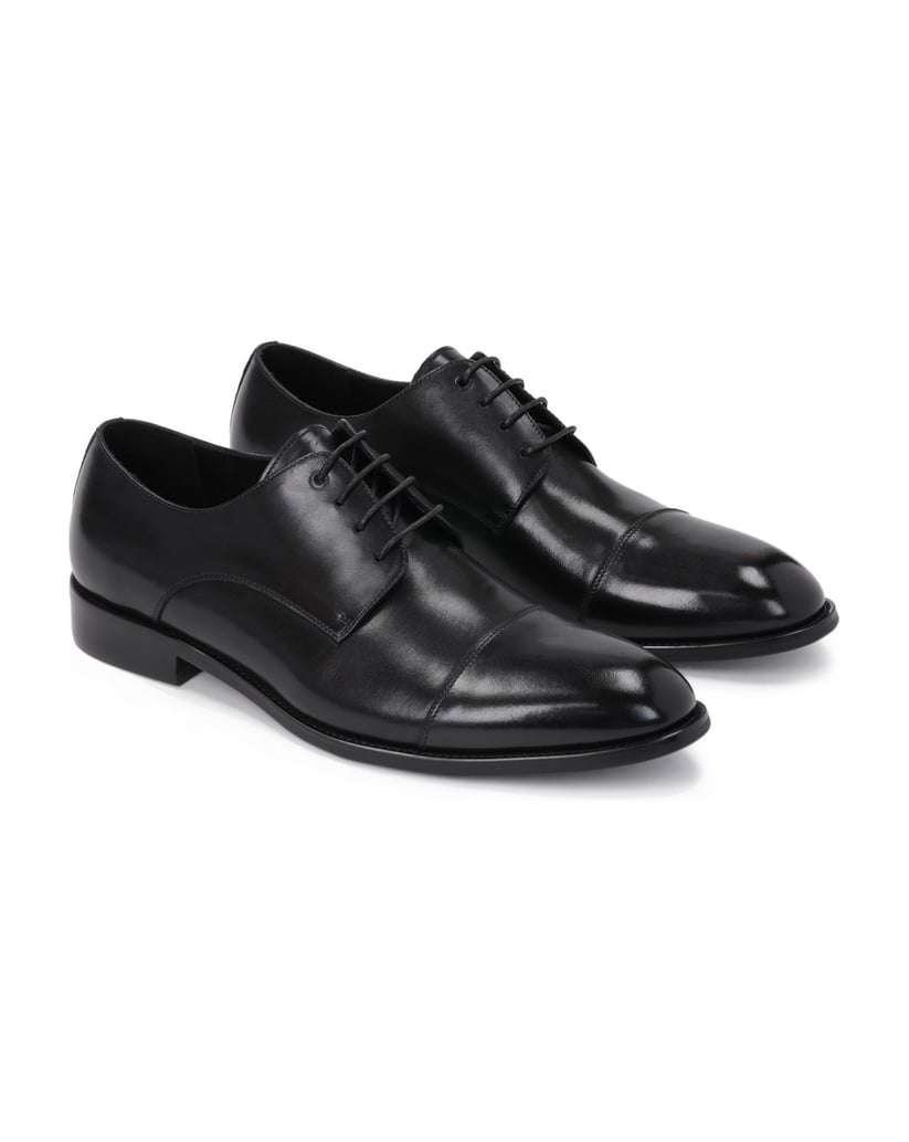 Kazar-Schwarze-Derby-Schuhe-für-Männer-schwarz