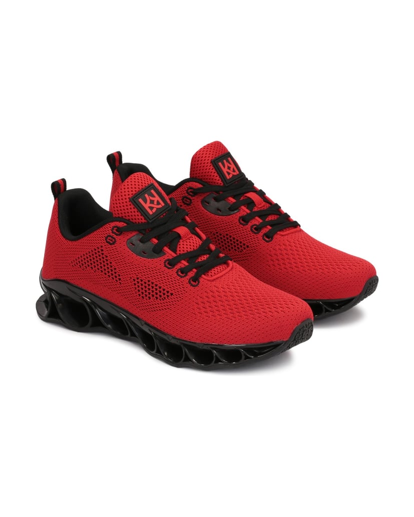 Kazar-Rote-Herren-Sneaker-aus-atmungsaktivem-S-rot