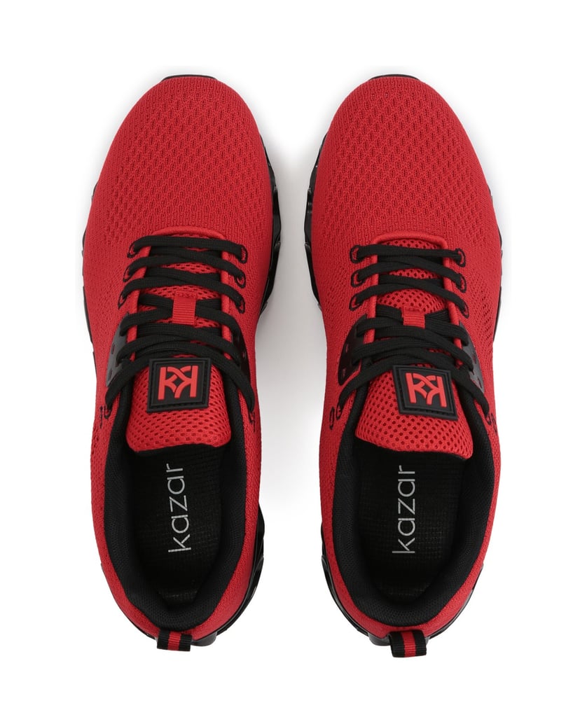 Kazar-Rote-Herren-Sneaker-aus-atmungsaktivem-S-rot