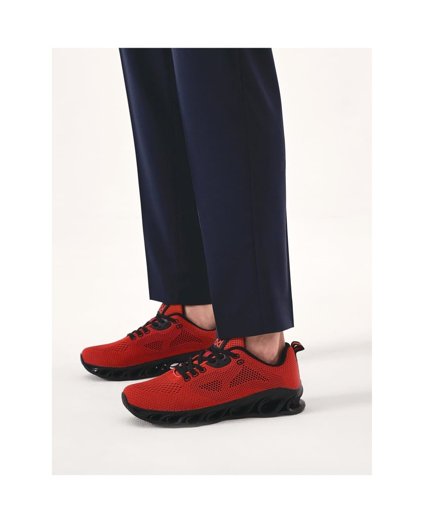 Kazar-Rote-Herren-Sneaker-aus-atmungsaktivem-S-rot