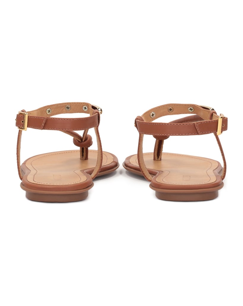 Kazar-Flache-braune-Leder-Sandalen-im-Flip-Flo-braun