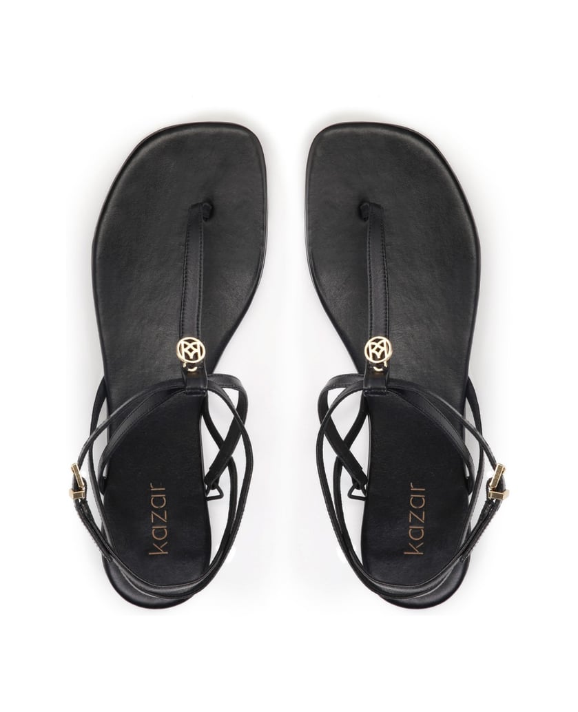 Kazar-Schwarze-Damen-Sandalen-schwarz