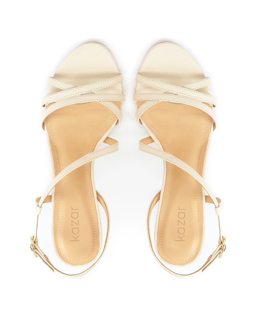 Kazar-Beigefarbene-Damen-Sandalen-beige