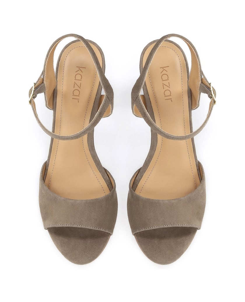 Kazar-Taupefarbene-Damen-Sandalen-taupe