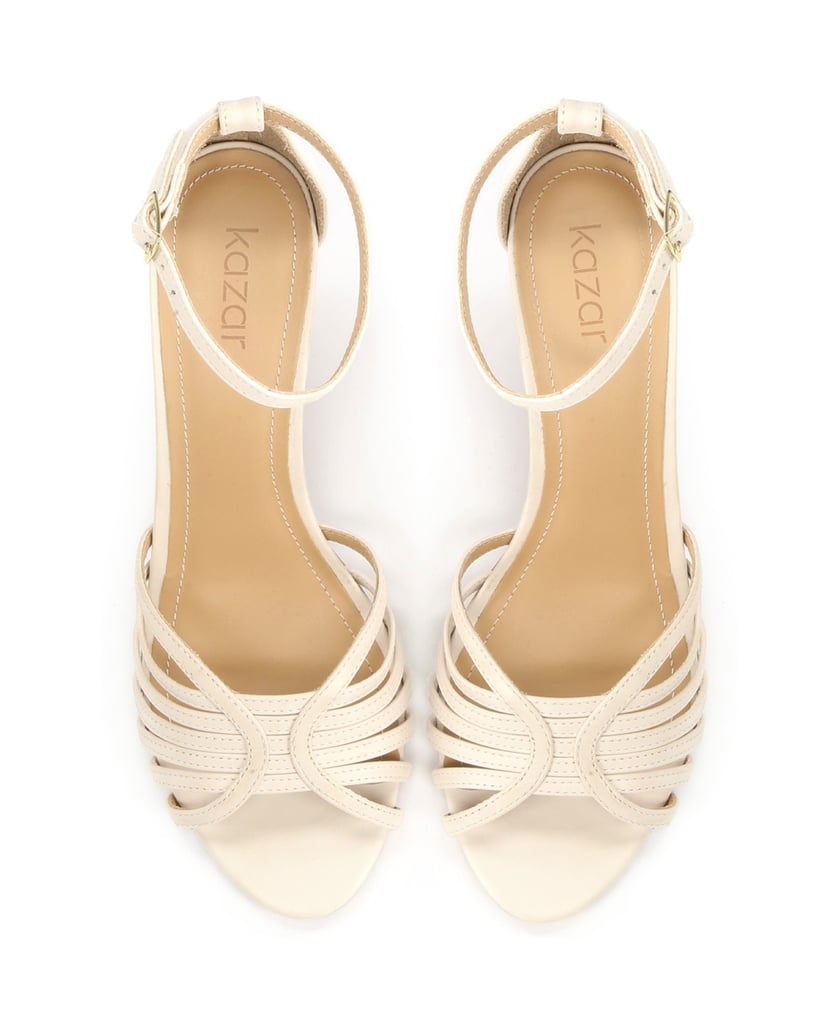 Kazar-Beigefarbene-Damen-Sandalen-beige