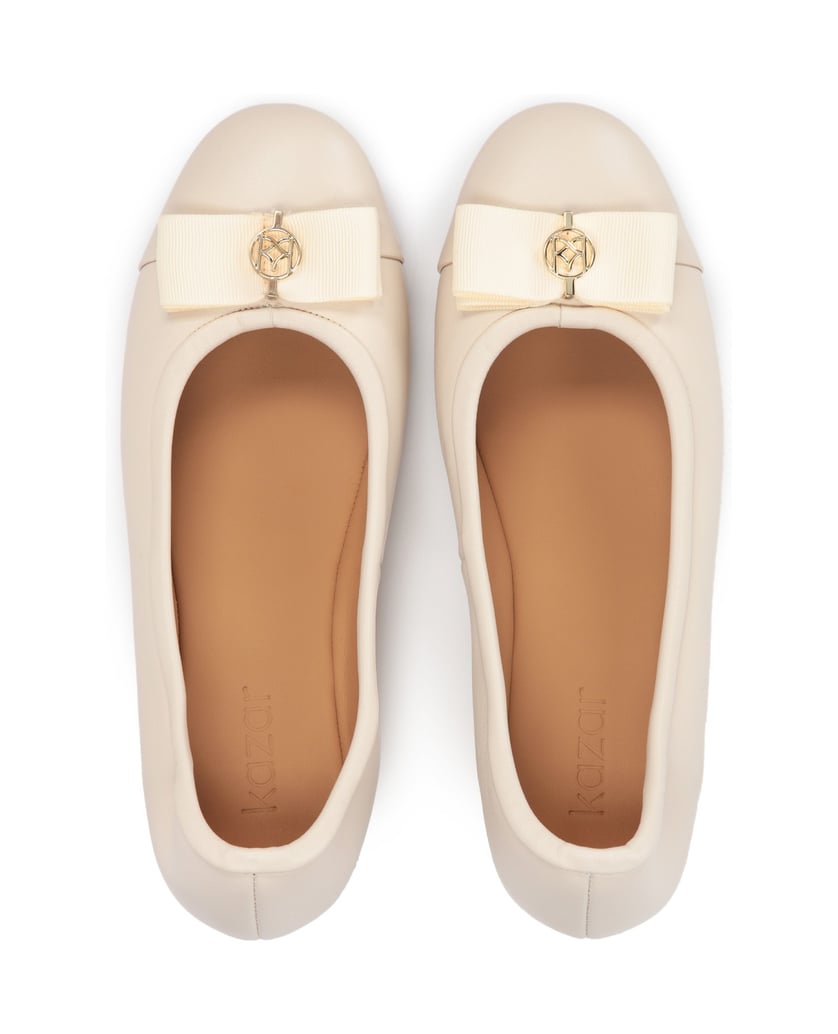 Kazar-Lederballerinas-auf-verstecktem-Plateau