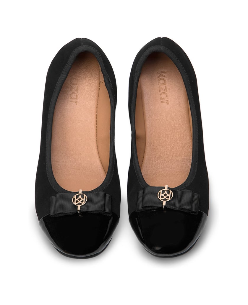 Kazar-Schwarze-Damen-Ballerinas