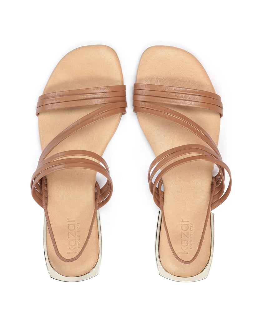 Kazar-Flache-Ledersandalen-mit-Metallabsatz