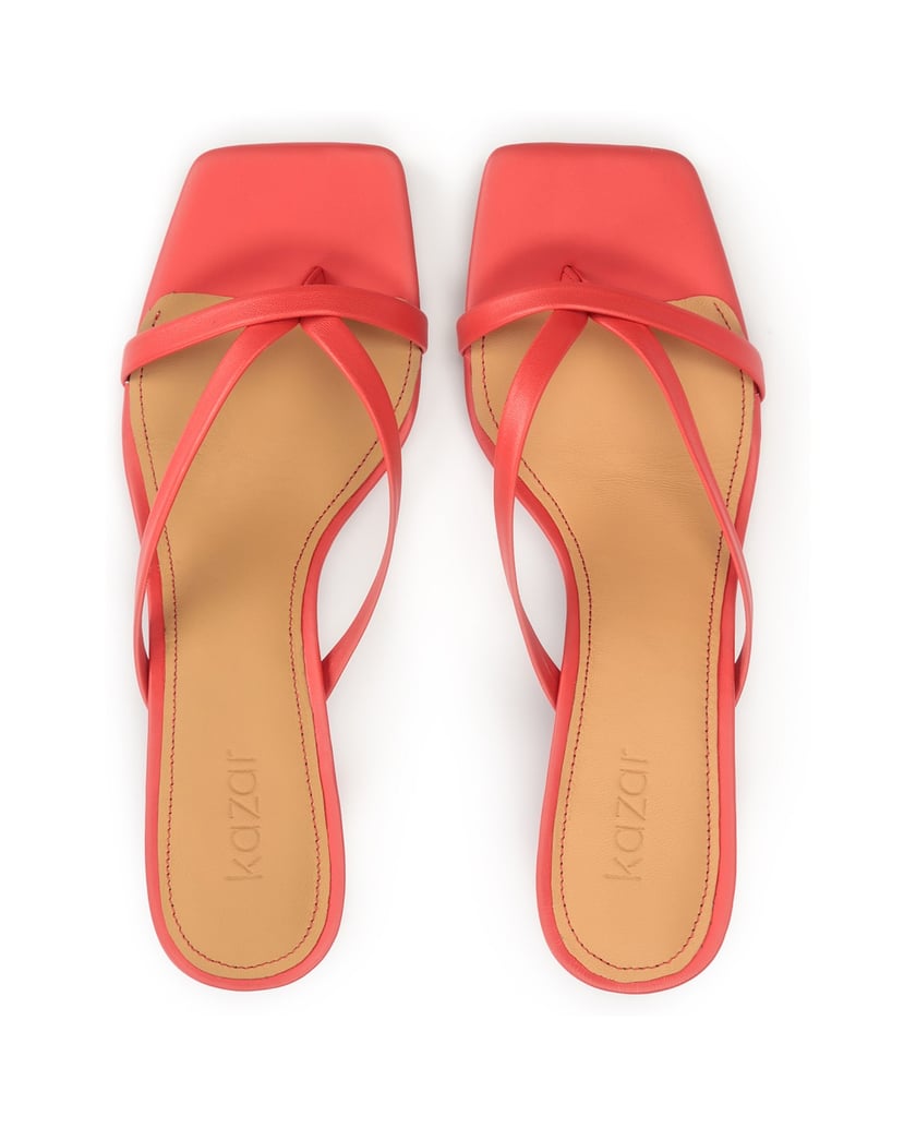 Kazar-Rote-Damen-Flip-Flops-aus-Leder-mit-Absatz