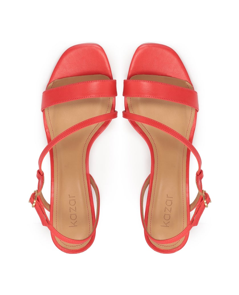 Kazar-Rote-Sandalen-mit-diagonalem-Riemen