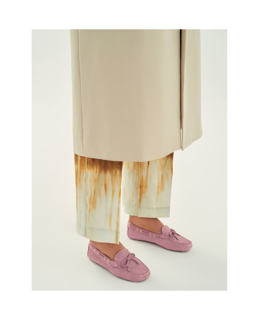 Kazar-Rosa-Mokassins-für-Damen-mit-Lederband-u